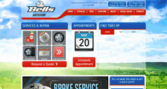 Desktop Screenshot of bellsauto.com